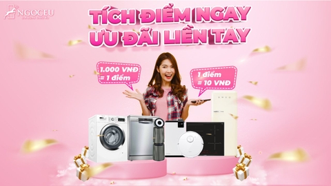 Ưu đãi tích điểm - tiết kiệm chi tiêu cho khách hàng