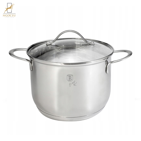 Nồi luộc gà Berlinger Haus BH/6287 28cm - Silver Collection