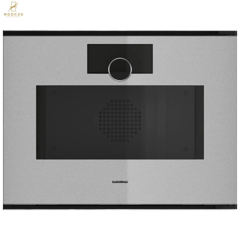 Lò nướng kèm hấp cánh phải Gaggenau Minimalistic GS240130 Sterling