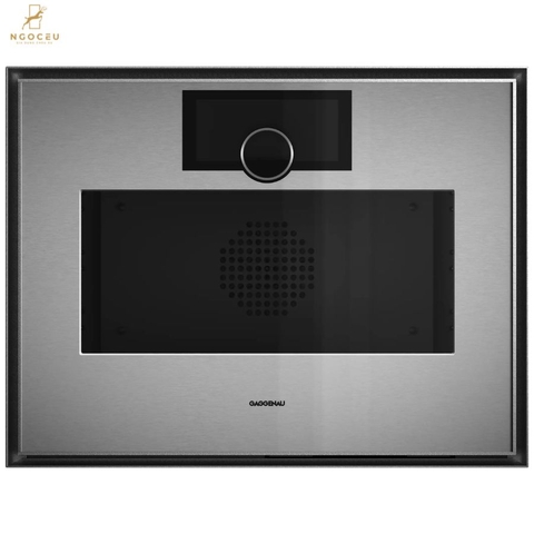 Lò hấp kèm nướng cánh phải Gaggenau Expressive GS470120 - Màu Khói