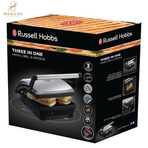 Bếp nướng 3in1 Russell Hobbs Panini 17888-56