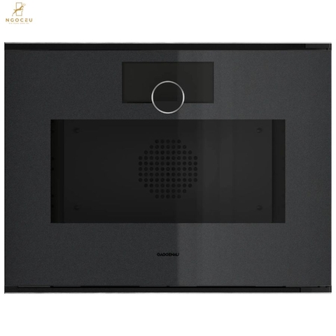 Lò nướng kèm hấp cánh phải Gaggenau Minimalistic GS240100 Onyx