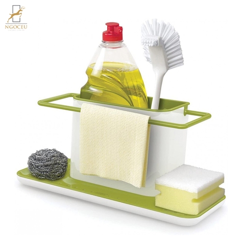 Bộ dụng cụ rửa chén Joseph Joseph caddy - Màu Xanh