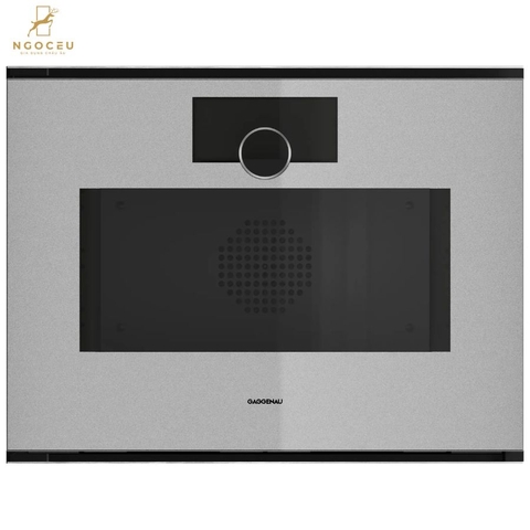 Lò nướng kèm hấp cánh trái Gaggenau Minimalistic GS241130 Sterling