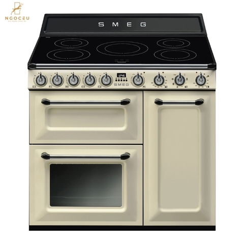Bếp từ hỗn hợp kèm lò nướng Smeg TR93IP2