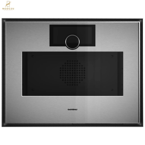 Lò nướng kèm hấp cánh phải Gaggenau Expressive GS450120 - Màu Khói