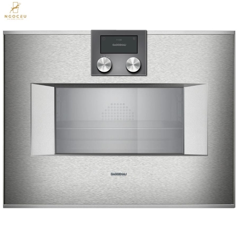 Lò nướng kèm hấp cánh trái Gaggenau BS451111 Series 400 - Màu Thép Không Gỉ