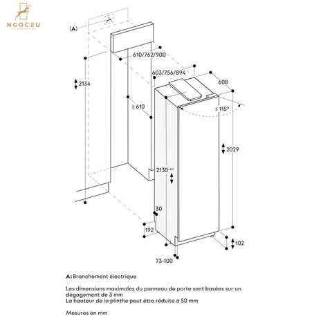 Tủ mát Vario Cooling Expressive 622L - Gaggenau RVC497190