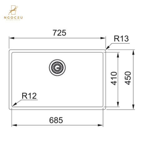 Chậu rửa bát Franke Mythos Masterpiece BXM 210/110-68 - 127.0674.533