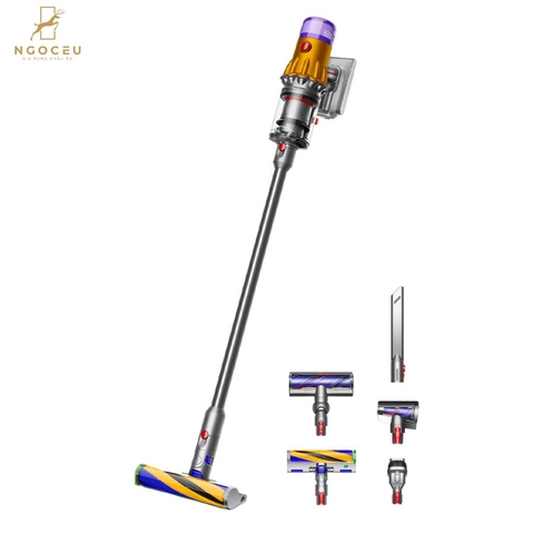 Máy hút bụi Dyson V12 Detect Slim Absolute - Yellow/Nickel