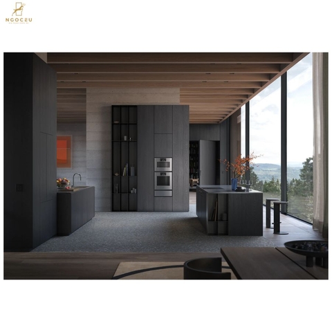 Lò nướng kèm hấp cánh phải Gaggenau Expressive GS450120 - Màu Khói