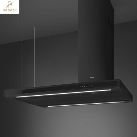 Máy hút mùi đảo Smeg KLTI12L4MB - 120cm