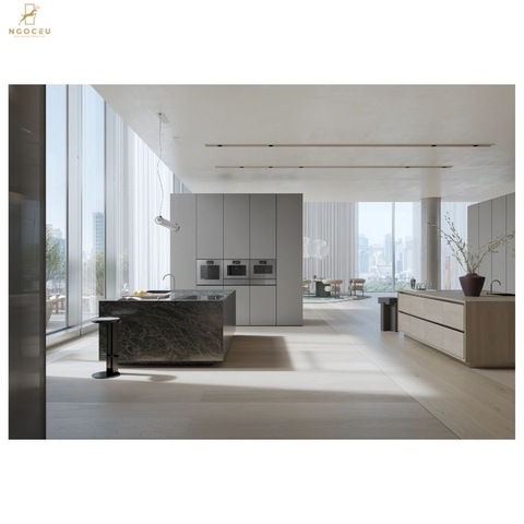Lò nướng kèm hấp cánh phải Gaggenau Minimalistic GS250130 Sterling