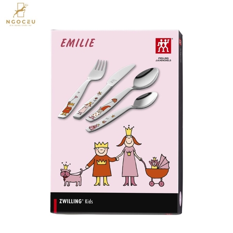 Bộ dao thìa dĩa trẻ em Zwilling Emilie 07136-210