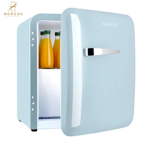 Tủ Lạnh Klarstein Audrey Mini 2in1 – 48L – Màu Xanh