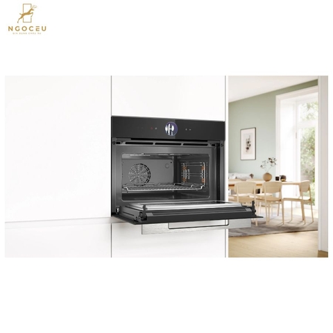 Lò nướng kết hợp vi sóng Bosch CMG7361B1M - Series 8
