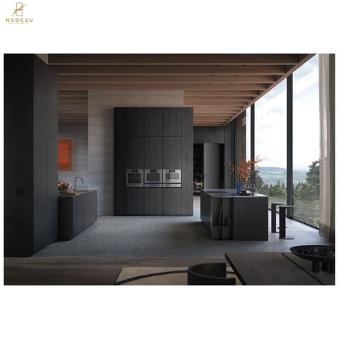 Lò nướng kèm hấp cánh phải Gaggenau Expressive GS450120 - Màu Khói