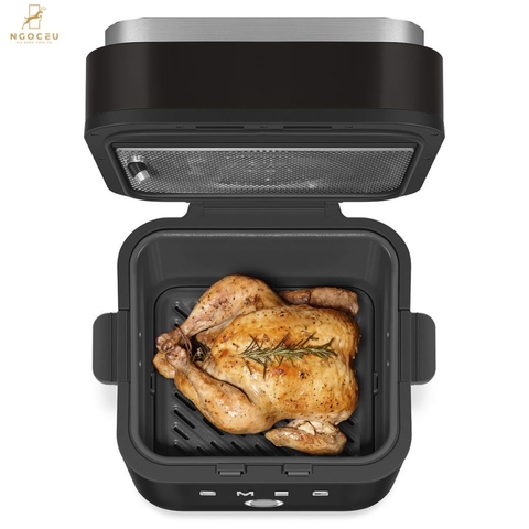 Nồi chiên không dầu SMEG AFCBLMEU - Màu đen