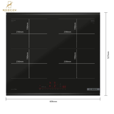 Bếp từ đa điểm - Accent Line - Bosch PXX690HC1E - Series 6