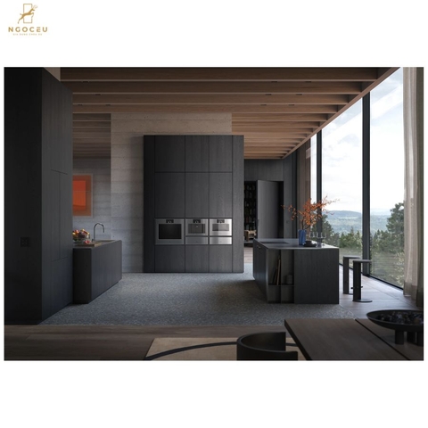 Lò hấp kèm nướng cánh phải Gaggenau Expressive GS470120 - Màu Khói