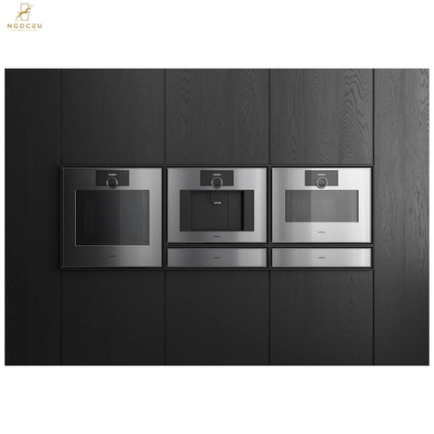 Lò nướng kèm hấp cánh phải Gaggenau Expressive GS450120 - Màu Khói