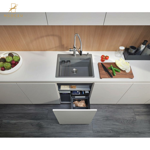 Thùng rác âm tủ 26 lít Blanco Select II 40/2 Combi 527854 - Dành cho hệ tủ 60cm