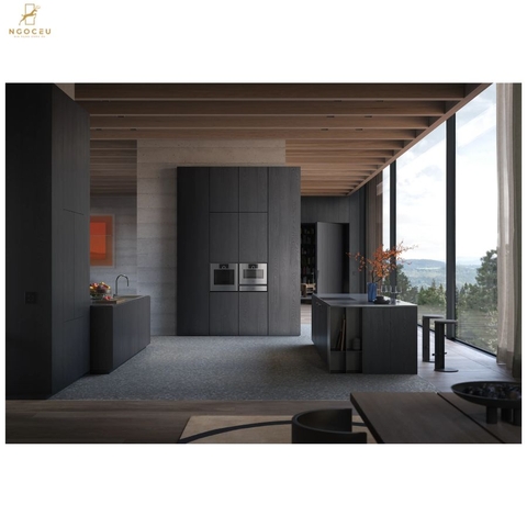 Lò nướng kèm hấp cánh phải Gaggenau Expressive GS450120 - Màu Khói