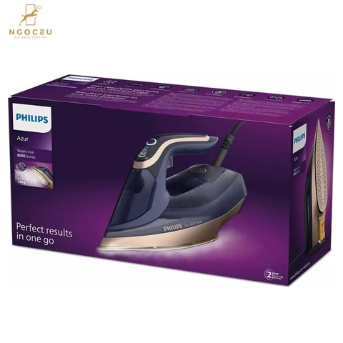 Bàn là hơi nước Philips Azur 8000 Series Công Suất 3000W DST8030/70