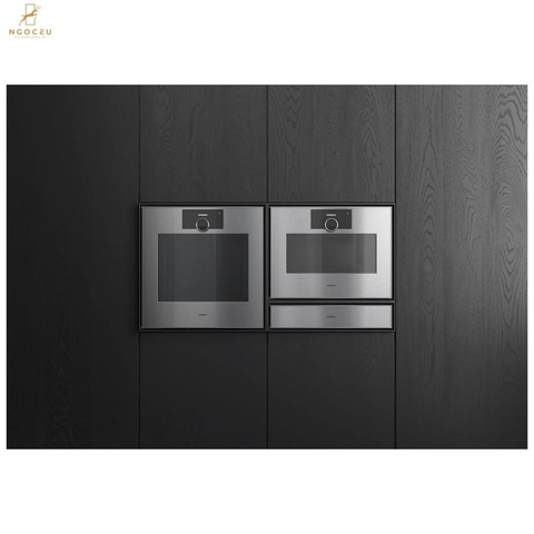 Lò nướng kèm hấp cánh phải Gaggenau Expressive GS450120 - Màu Khói