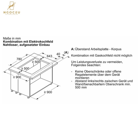 Máy hút mùi bàn đảo - Accent Line - Bosch DDW88MM66 - Series 8