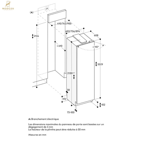 Tủ mát Vario Cooling Expressive 512L - Gaggenau RVC477190
