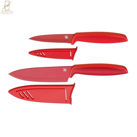 Bộ dao WMF Touch set 2 - Màu Đỏ