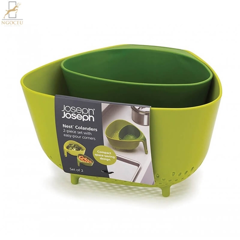 Bộ Rổ Nhựa Joseph Joseph Nest Colanders, 2 Món