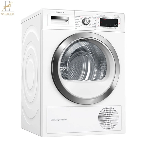 Máy sấy quần áo 9kg Bosch WTW85562PL – Serie 8