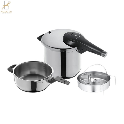 Nồi áp suất WMF Prefect Premium 6,5L + 3L kèm xửng hấp