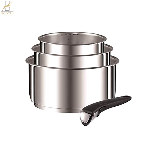 Set 3 nồi chung tay cầm TEFAL L94195 (16+18+20cm)