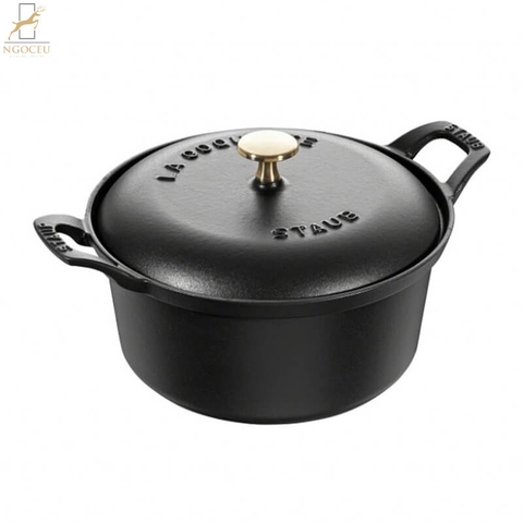 Nồi gang Mini Staub La Cocotte 12cm Round 40501-021 - Black 4,7 inch
