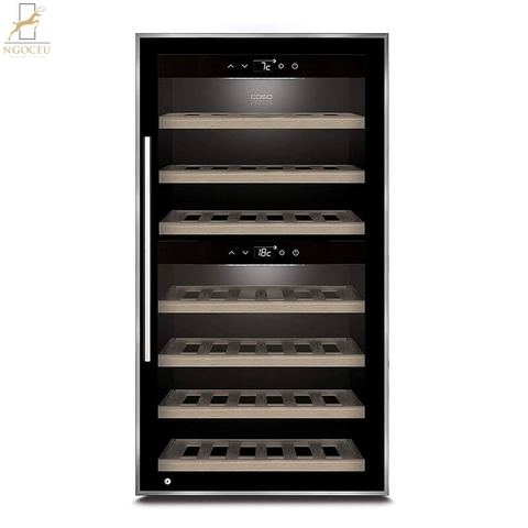 Tủ bảo quản rượu vang Caso WineComfort 66 Black