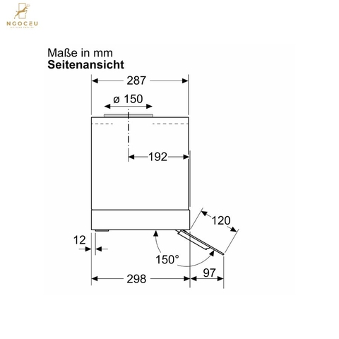 Máy hút mùi Bosch DBB97DP60 – Series 6