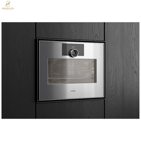 Lò nướng kèm hấp cánh phải Gaggenau Expressive GS450120 - Màu Khói