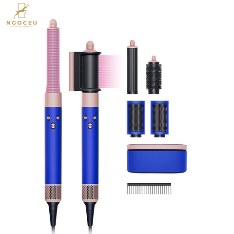 Bộ máy tạo kiểu tóc Dyson Airwrap Complete Long - HS05 Blue Blush