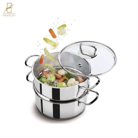 Bộ nồi kèm xửng hấp Ernesto 21cm
