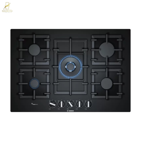 Bếp gas 5 vùng nấu Bosch PPQ7A6B90 - Serie 6