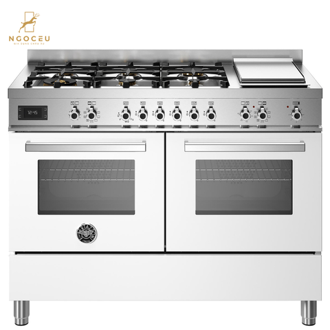 Bếp gas hỗn hợp kèm lò nướng Bertazzoni PRO126G2EBIT 120 cm