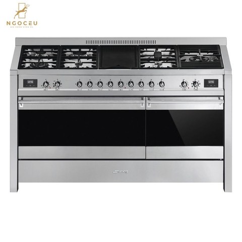 Bếp hỗn hợp kèm lò nướng Smeg A5-81