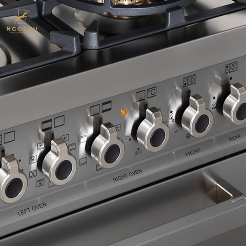 Bếp gas hỗn hợp kèm lò nướng Bertazzoni PRO126G2ENET 120 cm