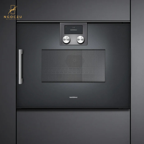 Lò nướng kết hợp lò vi sóng cánh phải Gaggenau BMP250100 - Series 200