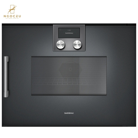 Lò nướng kết hợp lò vi sóng cánh phải Gaggenau BMP250100 - Series 200