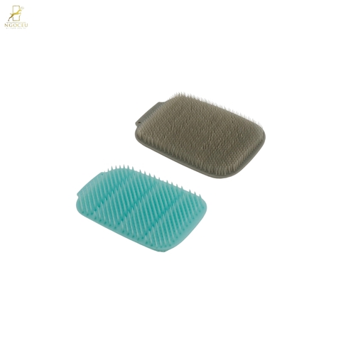 Bộ 2 miếng cọ rửa nồi chảo silicon Joseph Joseph Duo (Xám/xanh) 002980