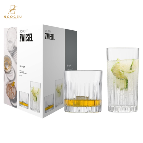Bộ cốc pha lê 8 món Schott Zwiesel 121882 Stage